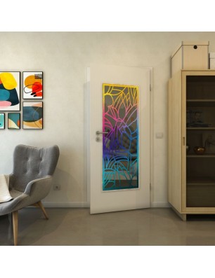 Lichtausschnitt - Fineprint Model 148 Verlauf auf Grauglas