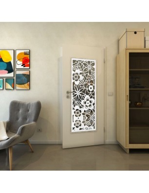 Lichtausschnitt - Fineprint Model 149 Weiss auf Grauglas