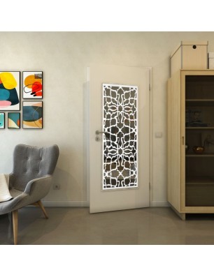 Lichtausschnitt - Fineprint Model 150 Weiss auf Grauglas