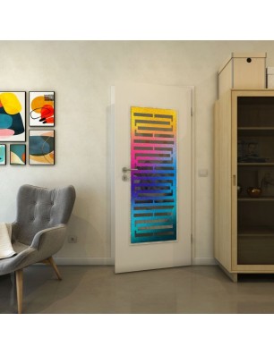 Lichtausschnitt - Fineprint Model 153 Verlauf auf Grauglas