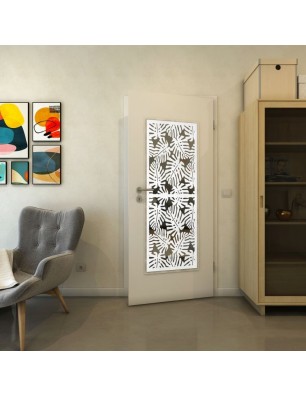 Lichtausschnitt - Fineprint Model 158 Weiss auf Grauglas