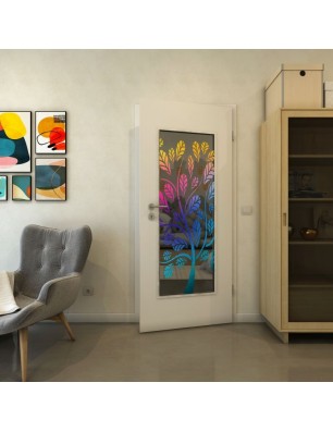 Lichtausschnitt - Fineprint Model 159 Verlauf auf Grauglas