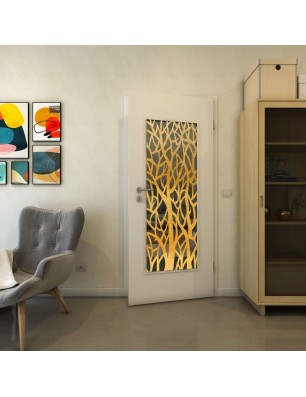 Lichtausschnitt - Fineprint Model 167 Gold auf Grauglas