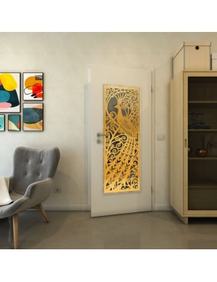 Lichtausschnitt - Fineprint Model 172 Gold auf Grauglas