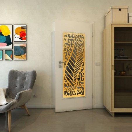 Lichtausschnitt - Fineprint Model 173 Gold auf Grauglas