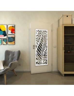 Lichtausschnitt - Fineprint Model 173 Weiss auf Grauglas