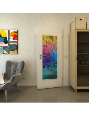 Lichtausschnitt - Fineprint Model 184 Verlauf auf Grauglas