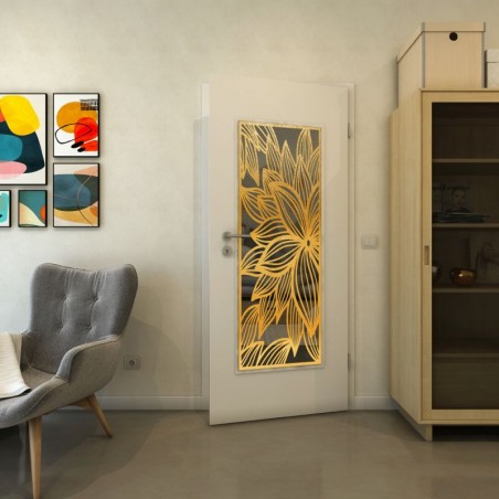 Lichtausschnitt - Fineprint Model 184 Gold auf Grauglas