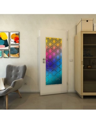 Lichtausschnitt - Fineprint Model 187 Verlauf auf Grauglas