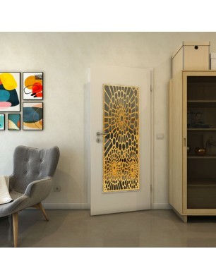 Lichtausschnitt - Fineprint Model 188 Gold auf Grauglas