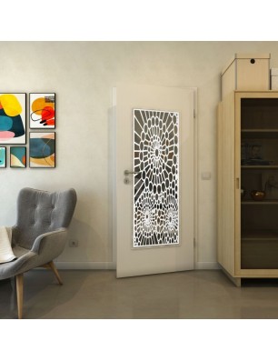 Lichtausschnitt - Fineprint Model 188 Weiss auf Grauglas