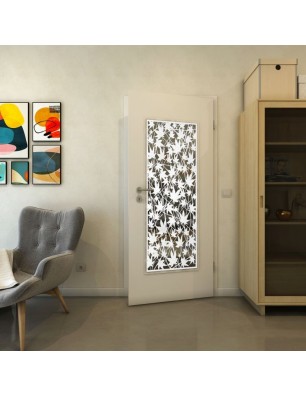 Lichtausschnitt - Fineprint Model 192 Weiss auf Grauglas