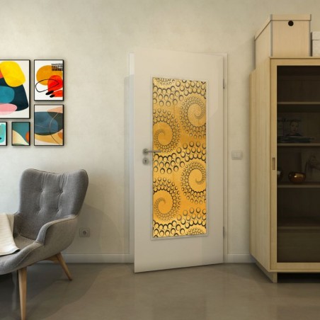 Lichtausschnitt - Fineprint Model 198 Gold auf Grauglas