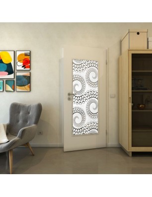 Lichtausschnitt - Fineprint Model 198 Weiss auf Grauglas