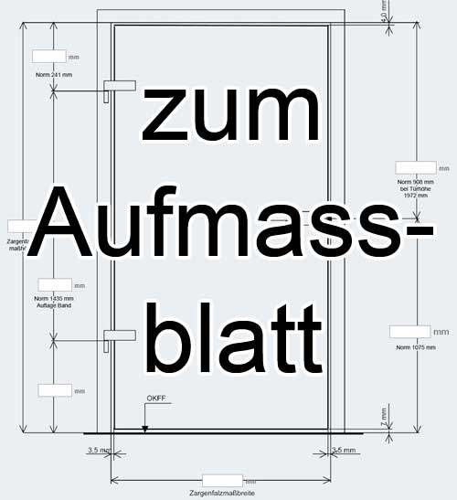 sondermass glastüren